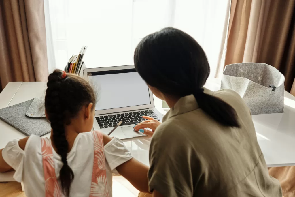 kids debunking coding misconceptions with their parents.